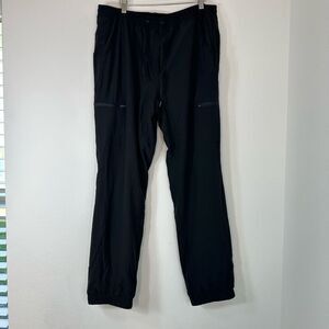 Eddie Bauer Fleece Lined Cargo Pants Womens 16 Outdoor Winter Utility Black NWT